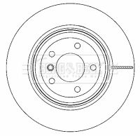 BORG & BECK Тормозной диск BBD4473